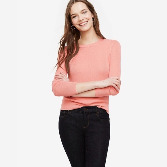 Ann Taylor Sweaters - NWT Ann Taylor Ribbed Crewneck Sweater